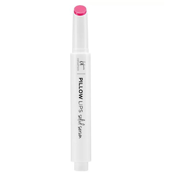 $28 It Cosmetics Pillow Lips Solid Serum 5 in 1 Tinted Gloss in 11:11 - Picture 1 of 8